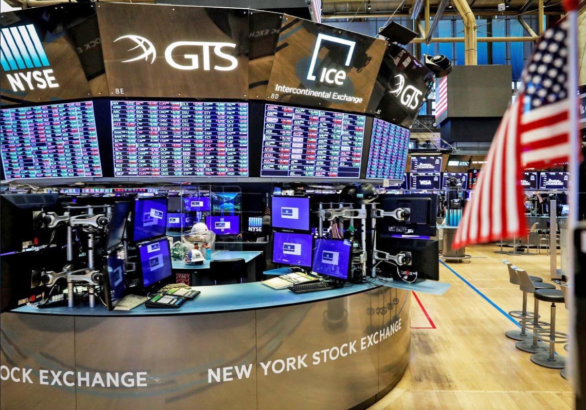 الأسهم الأميركية عند مستوى قياسي بدعم شركات التكنولوجيا