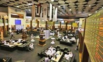 سوق‭ ‬دبي‭ ‬المالي‭ ‬يواصل‭ ‬الارتفاع‭ ‬للجلسة‭ ‬الخامسة‭ ‬على‭ ‬التوالي